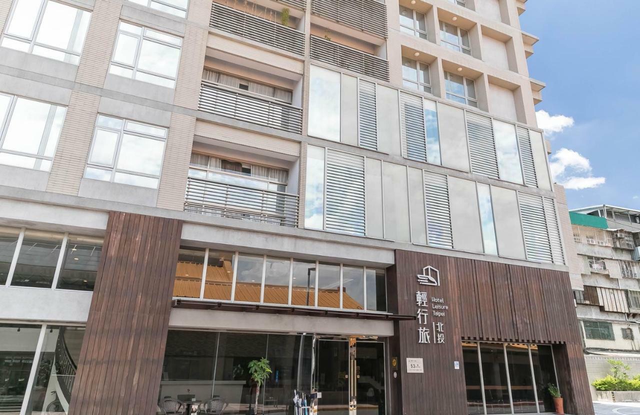 Hotel Leisure Beitou Taipéi Exterior foto